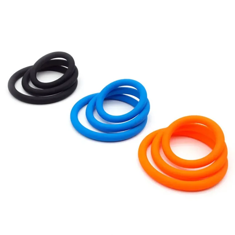 Man silicone locking ring micro-elastic penis ring binding rope long-lasting ring