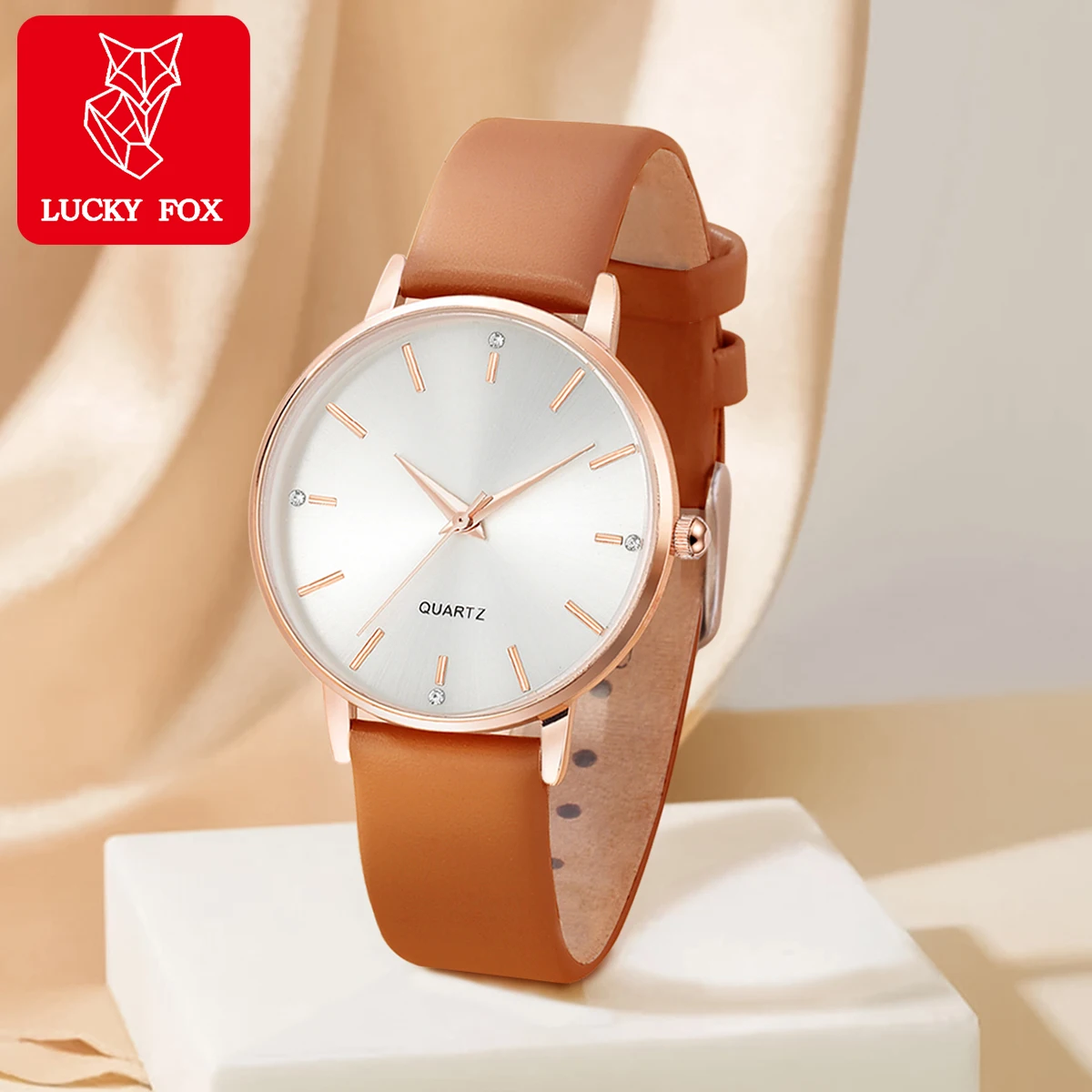 Watches for Women Leather Band Luxury Watches Quartz Watch Casual Bracelet Watch for Women