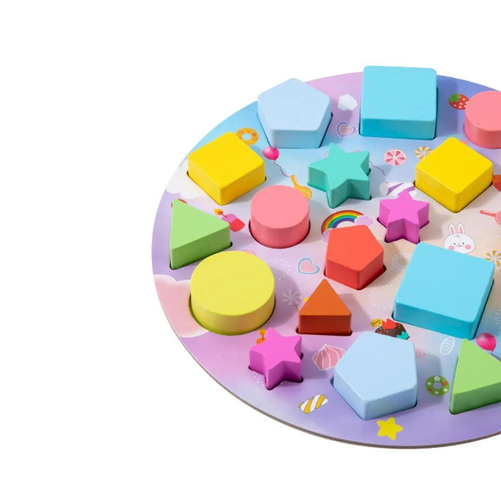 Juguete clasificador de formas de madera, juguetes educativos, juguete de Aprendizaje Temprano, bloques a juego con formas geométricas clásicas, bloques para 2 3 4 5