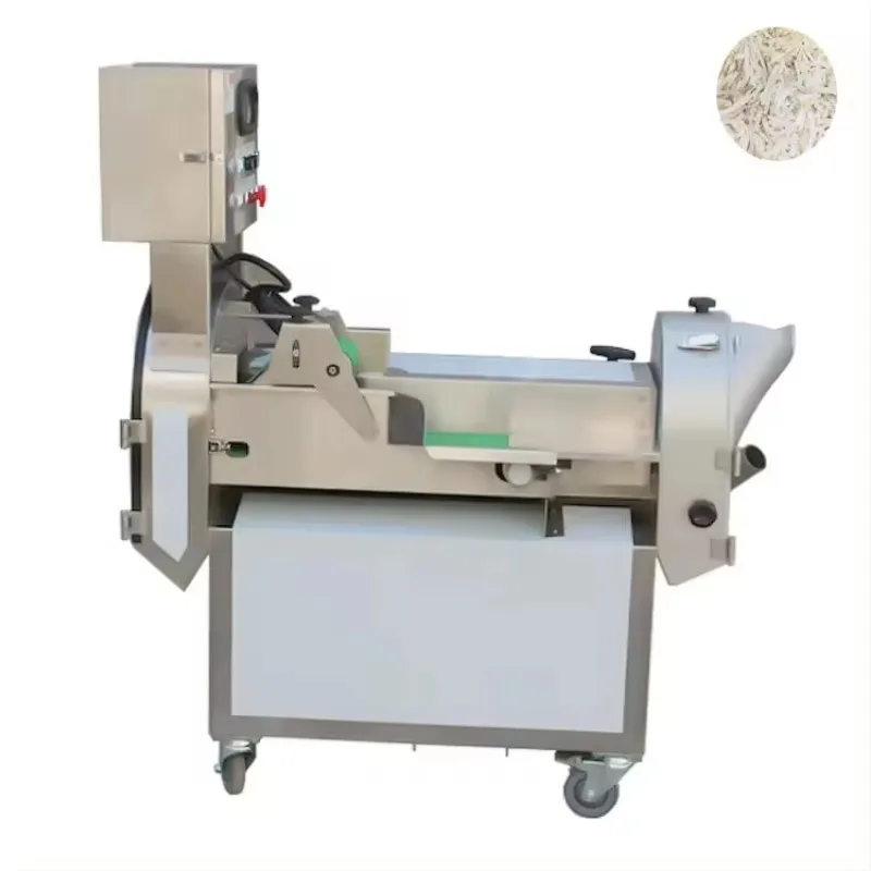 All-in-One Commercial Conveyor Belt Vegetable Celery Onion Segmentation Chive Slicing And Tubers Slicing Cutter