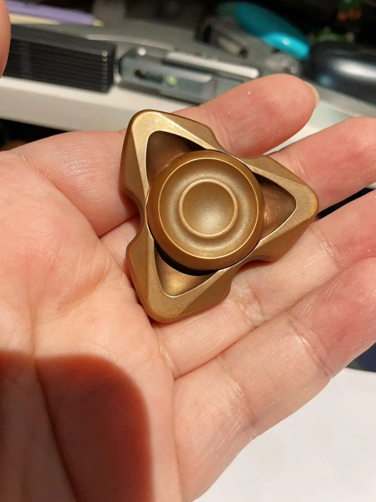 Y H Galaxy edc godfather gyro, silicon bronze material