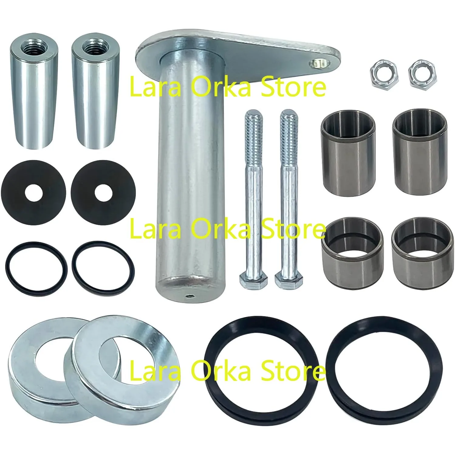 Kit de Pasador y Buje de 1.5 Pulgadas Compatible con Minicargadora Bobcat 751 753 763 S130, Reemplaza 6707180 6700463 6716601 6730997