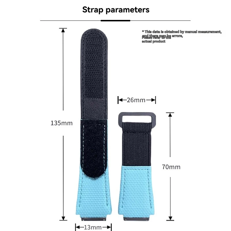 Customized FKM Rubber Watchband For Richard Watch Strap Hook and Loop Fluororubber RM011 RM030 RM005 RM055 RM35-01 Watch Band