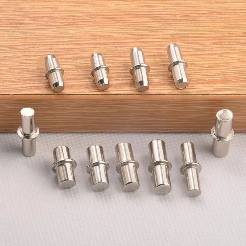 Metal Cabinet Support Pins Studs Pegs Wardrobe Shelf Partition Panel Holder Bathroom Shower Glass Bracket Furniture Hardware