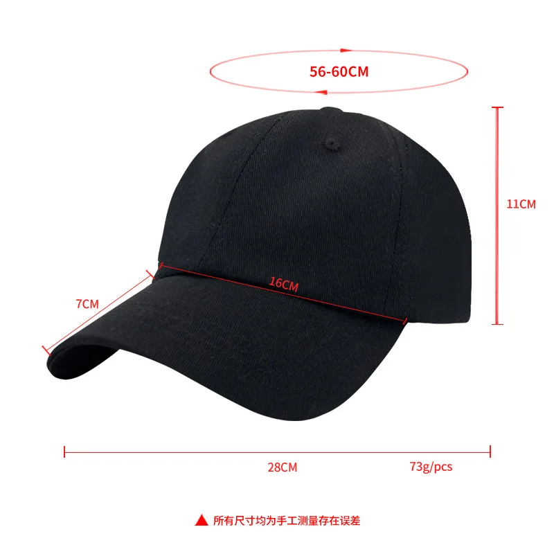 2025 New Pure Cotton Soft Top Baseball Cap for Women Spring Sun Protection for Men Outdoor Solid Color Light Plate Sunshade Hat