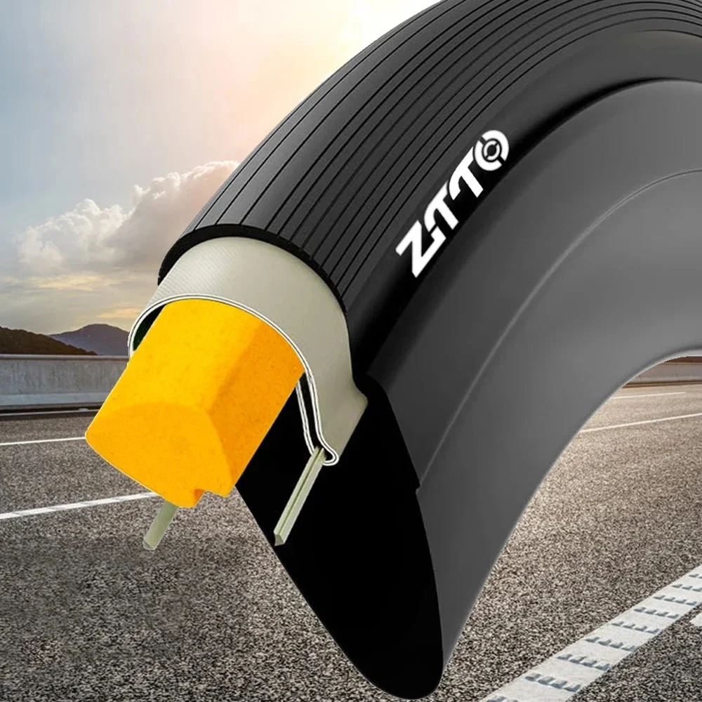 ZTTO MTB Tubeless Air Cushion Bicycle 700c 27.5 29MTB Road Bicycle Wheel Puncture Resistant Inner Tire Bicycle Protective Liners