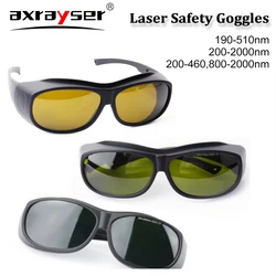 Protective Goggles 190-510/200-460/200-2000nm Laser Size Safety Goggles 1064nm For CO2 Laser Welding Cutting Engraving Machine