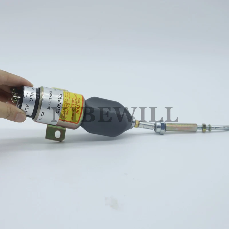 Engine accessories for Shangchai 6114 6115 engine shut-off solenoid valve D59-105-05 24V
