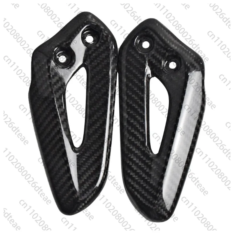 Motorcycle Heel Guard Accessories Rear Set Footpeg Plate Carbon Fiber1200 2020