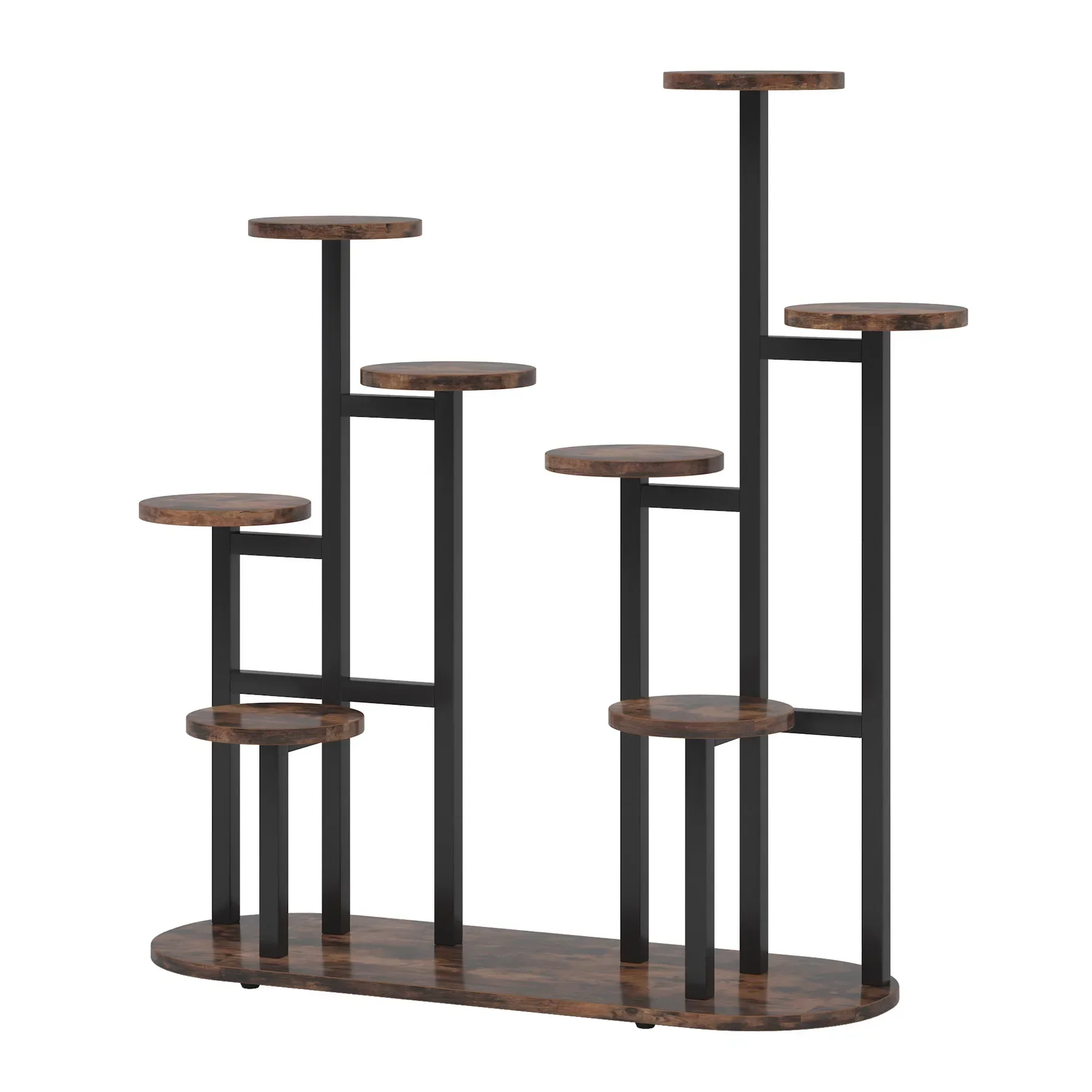 Tribesigns Plant Stand Multi-Tiered 11 Pot Bloemenplank Voor Raam Tuin Balkon Hoek Woonkamer