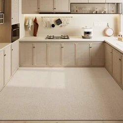 American Modern Decorate Kitchen Floor Mat Thickened PVC Oil-proof Soft Rug Anti-slip Waterproof Balcony Carpet Ковер Tapis 러그