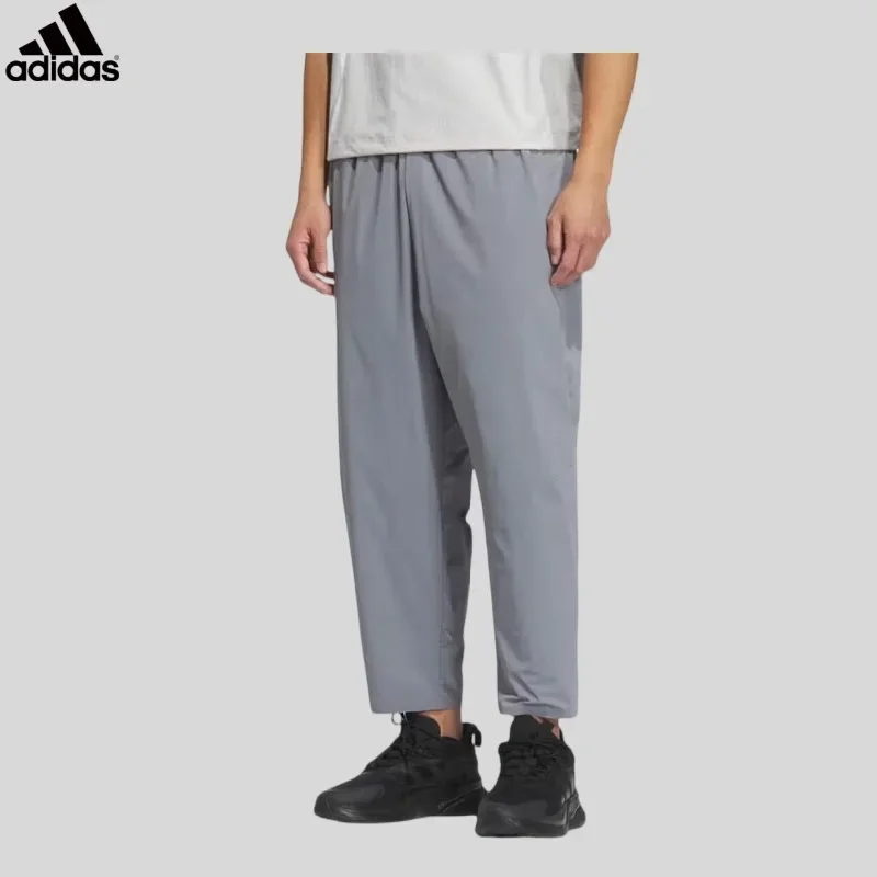 Adidas Breathable Mesh Elastic High Waist Slim Fit Hidden Pocket Fitness TrousersJM0971