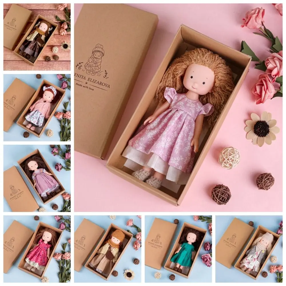 دمية والدورف الأصلية Kawaii دمية محشوة كرتونية ناعمة لطيفة محشوة مصنوعة يدويًا لرياض الأطفال