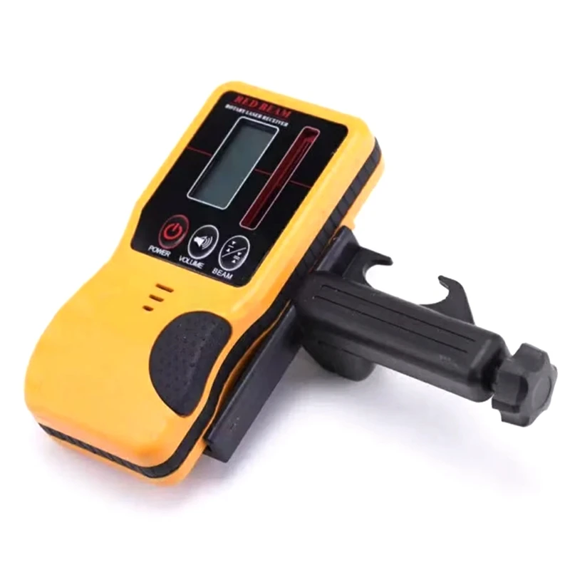 ABUI-Receiver Of Self-Leveling Rotary Laser Level Ourdoor Rrotating Laser Level Detector With Heavy-Duty Clamp