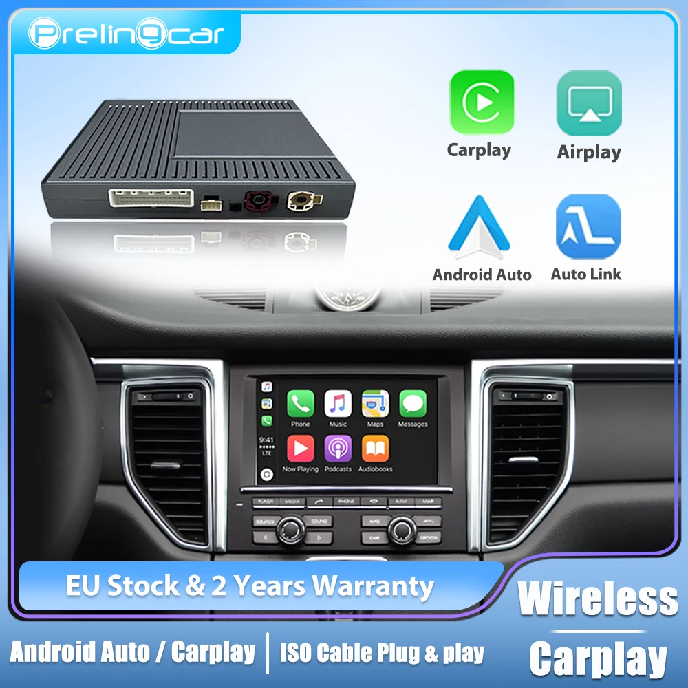 Wireless CarPlay For Porsche Panamera 2010 11 12 13 14 15 16 Years PCM 3.1 AirPlay Android Mirror Link CarPlay Function