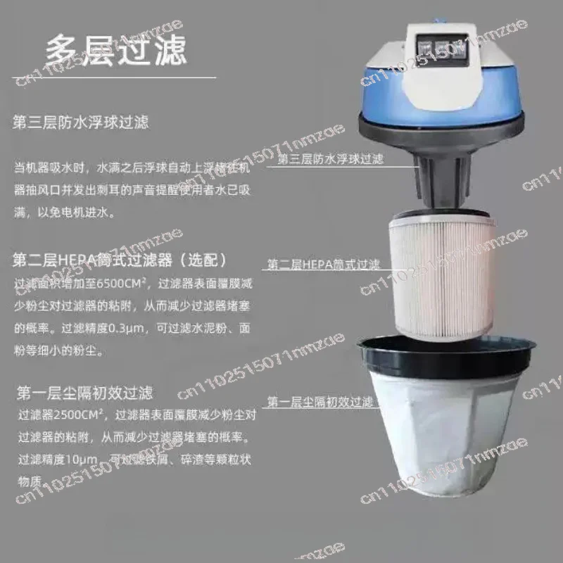 Optional Gutter Cleaning Attachment for Workshop Factory 3600W High Power Wet Dry Industrial Vacuum Cleaner view 3