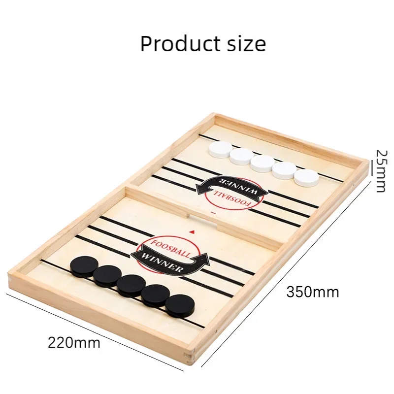 Table Hockey Paced Sling Board Game, Fast Winner, Party Desktop Battle Chess, Adult Parent-Child Interactive, Child Family