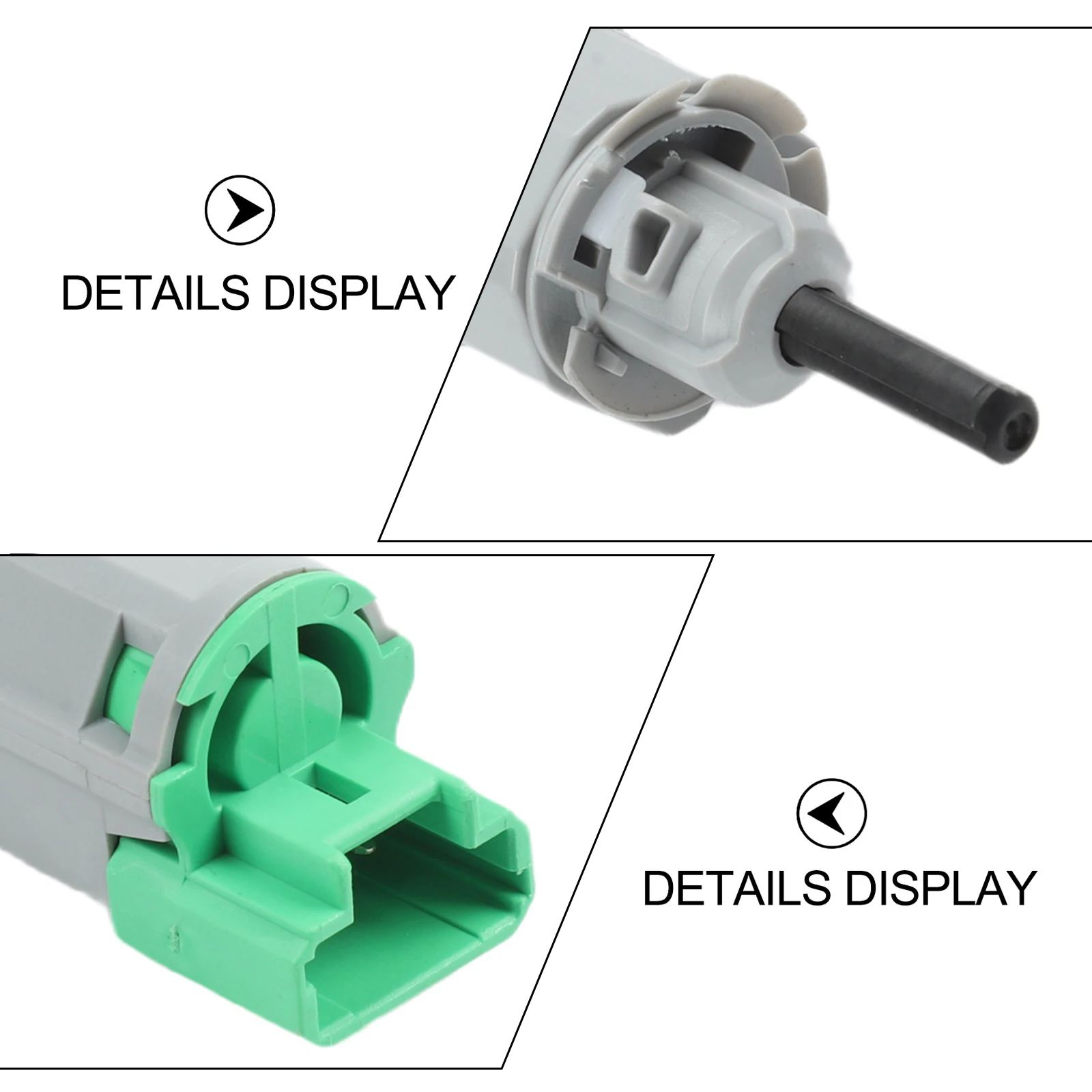 Replacement Stop Light Switch for Smart For Fortwo Fits 2014 and newer for OEM 253206454R Includes One Switch Replacement Part
