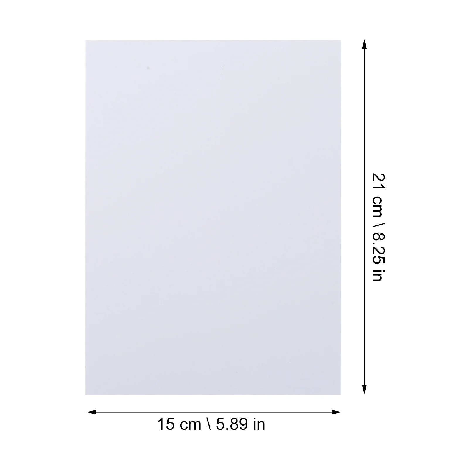 100 Sheets A5 High Glossy Photo Paper Professional Double-Side Print Paper for Digital Colorful Photo and Advertisement Print