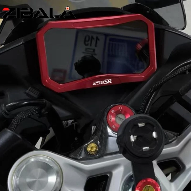 

For CFMOTO 250SR 250SRS 300SR 300SS 250 300 SR SRS SS 250 300 CNC TFT Meter Frame Cover Screen Glare Shield Guard Accessories