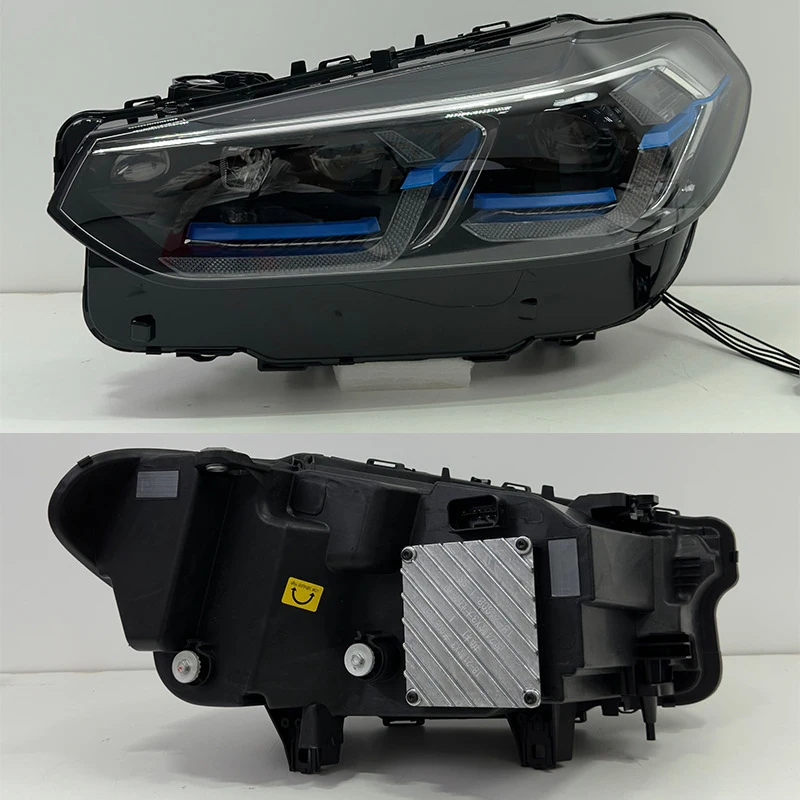 It is suitable for 18-23 BMW X3 G01 G08 laser headlights changing from old to new DRL dynamic turn signal cars.