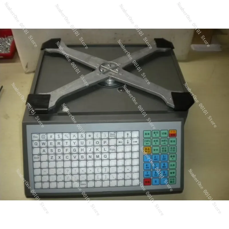 Digital Barcode Weighing Scale, Commercial Label Printing Electronic Scale For Supermarket Retail