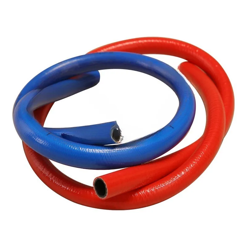 Inner diameter 8 Outer diameter 14 Nitrile acetylene pipe Three glue two wire welding and cutting high pressure steam pipe