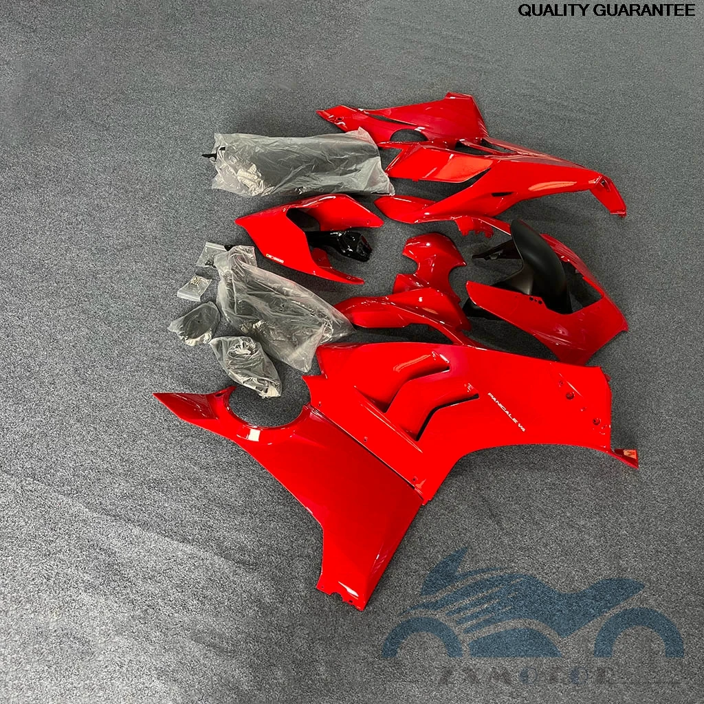 

Подходит для Ducati Panigale v4s V4 V4R 2021 2022, комплект обтекателя для кузова из АБС-пластика, красный