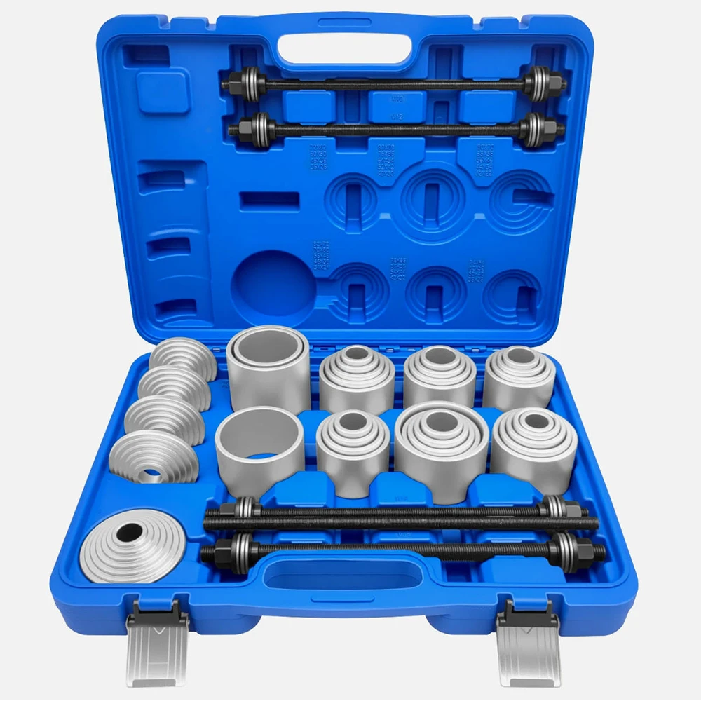 40PCS Press and Pull Sleeve Kit Bushes Bearing Seals Removal Install Tool