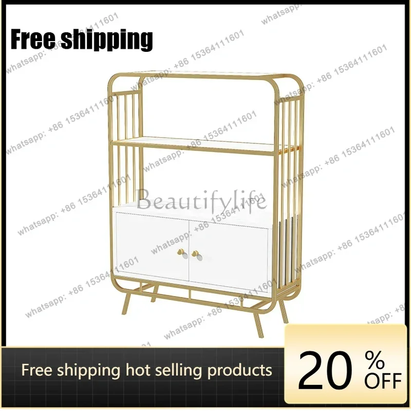 zj.Display Kitchen Cabinet Storage Drawers Bathroom Vanity Cabinet Corner Modern Vitrine Salon Meuble Home Aesthetic Decoretion