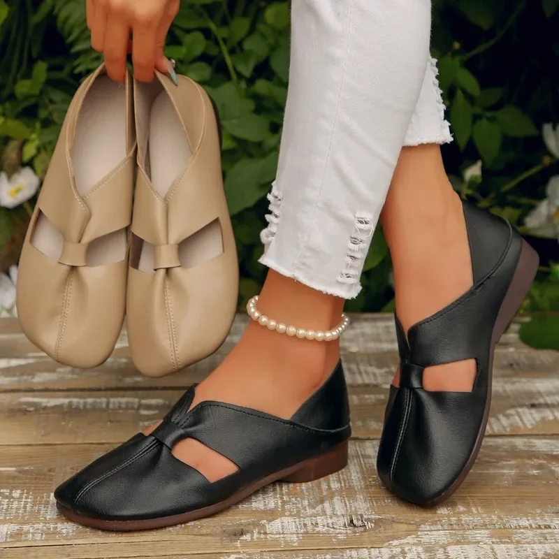 

Женские лоферы, модная женская обувь на плоской подошве в стиле ретро, осенняя дышащая удобная повседневная прогулочная обувь, тапочки, Zapatillas Mujer