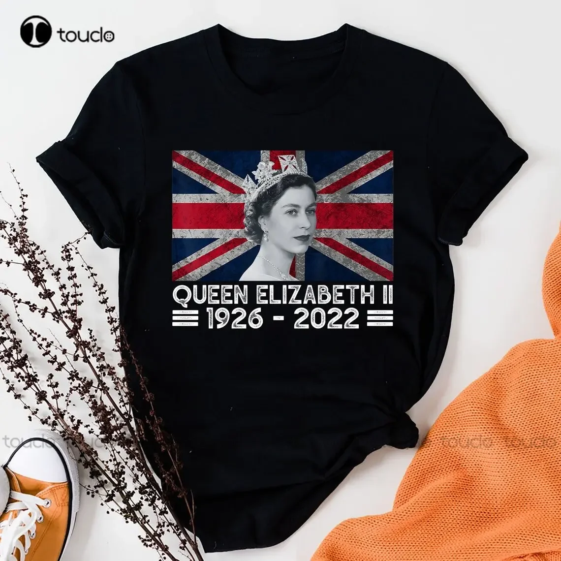 Elizabeth Ii Queen 1926-2022 Shirt, Rip Elizabeth Queen Shirt, Rip Queen Shirt Commemorative Tee Shirt Xs-5Xl Tribute Shirts