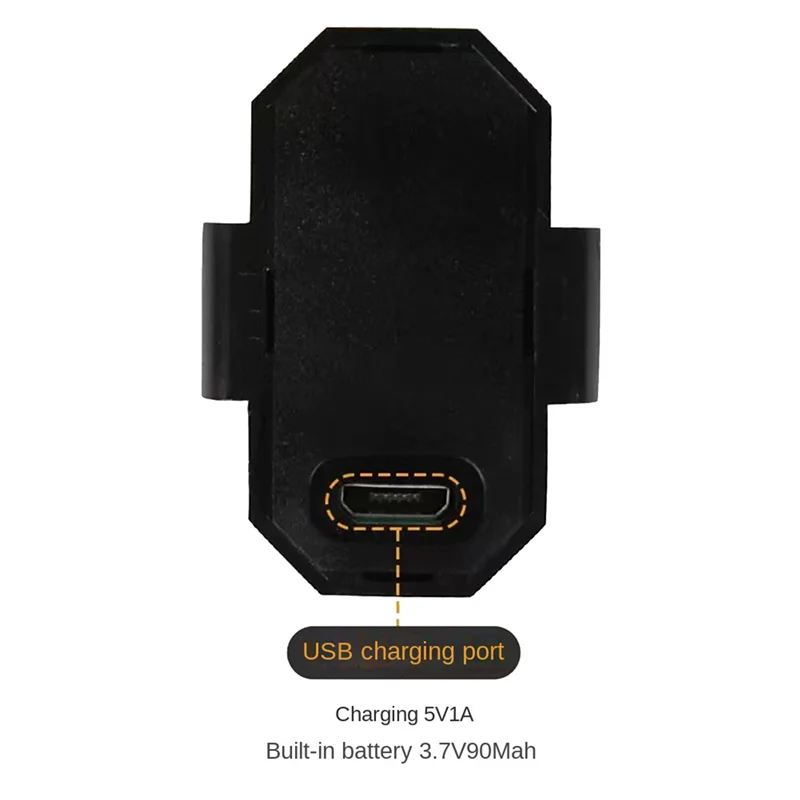 ABLB-4 Pcs 7 Colors Drone Strobe Light USB LED Anti-Collision Bike Tail Drone Night Fly Mini Signal Flashing Warning Light