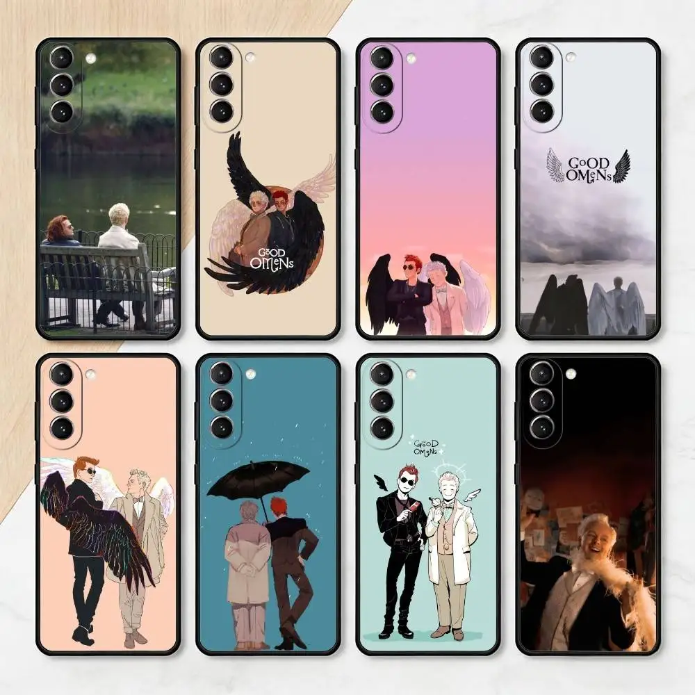 

G-Good C-Cartoon O-Omens Case for Samsung Galaxy S21 S25 FE S24 S23 Ultra S20 S9 S22 Plus S10 TPU Cover