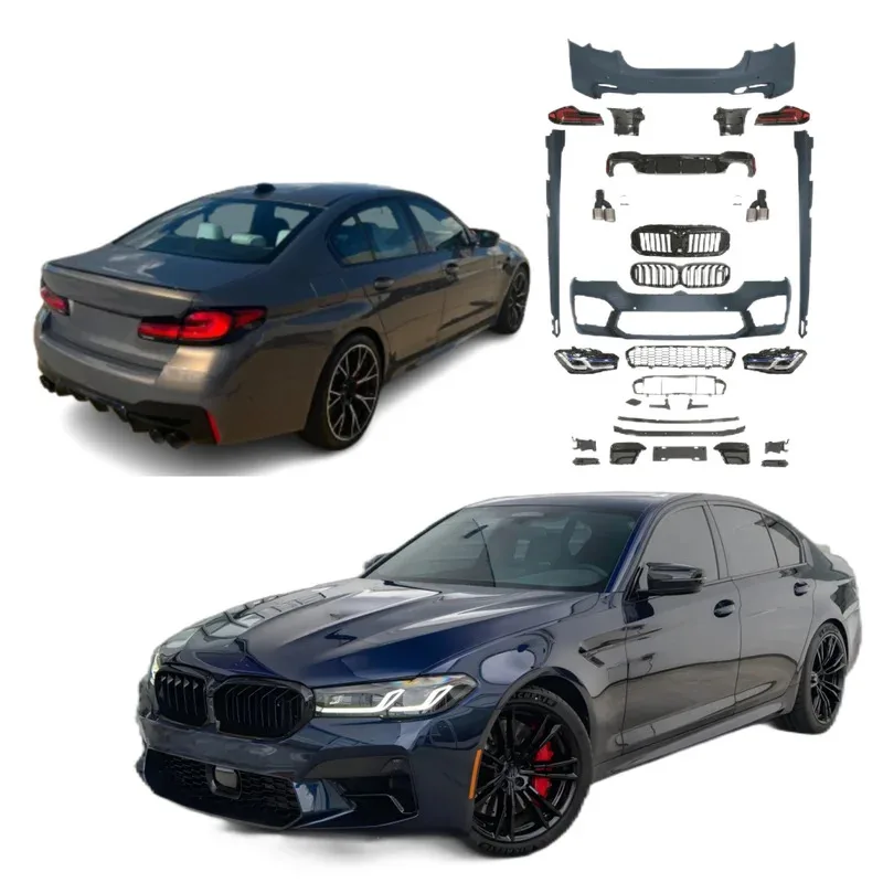 

Di Price Bodykit для 5 серии 2018-2020 G30 Обновление до 2023 G30 LCI M5 Аксессуары Бампер Фара Простая установка