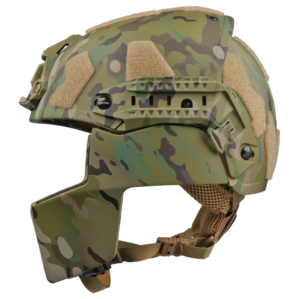

Шлем Revixu AF и боковая защита Attachmett Chop