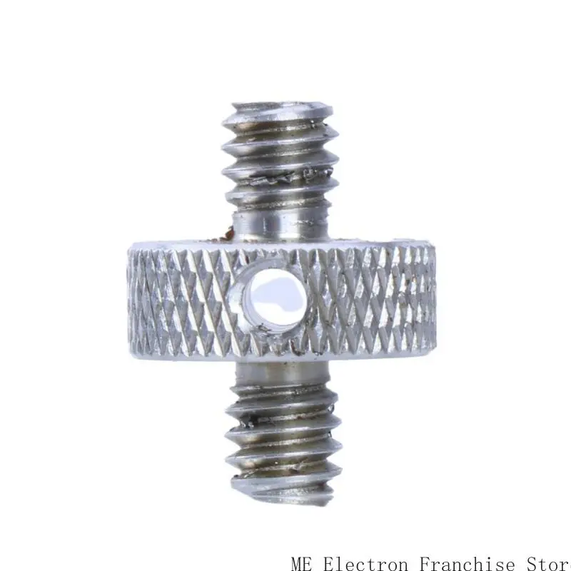 T5EA 1/4 ~ 3/8 인치 1/4 ~ 1/4 카메라 변환 나사 수컷에서 수컷 어댑터 나사 사진 액세서리 카메라 나사