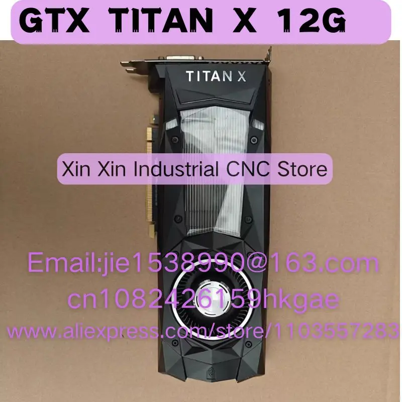 High-quality Goods Used GTX TITAN X 12G Normal Function Tested OK