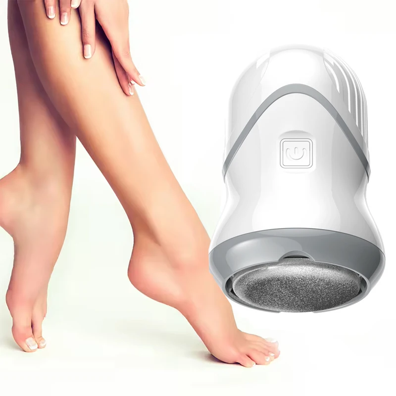 かわいいUSB充電式電動フットグラインダー工場直販洗えるプラスチック製セットで足の角質除去
