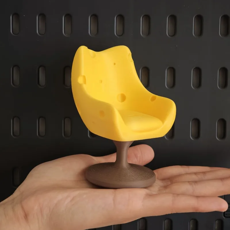 

1/12 1/6 Scale Cheese Seat Toys BJD Seat Model for 10-45cm Action Figures Scene Accessories Desktop Ornament