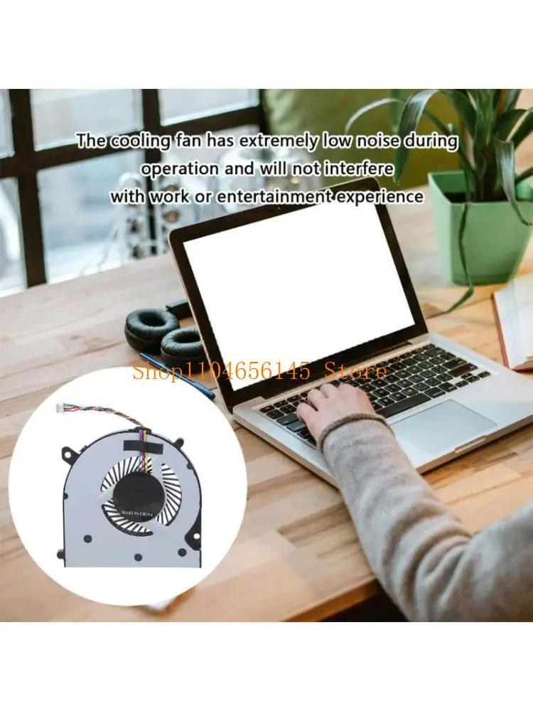 

5asd охлаждающий вентилятор для процессора ноутбука DC5V 0,5A 4Pin 4wire вентиляторы для кулеров 14ma 14cf 14-dk 14-df 14-cm