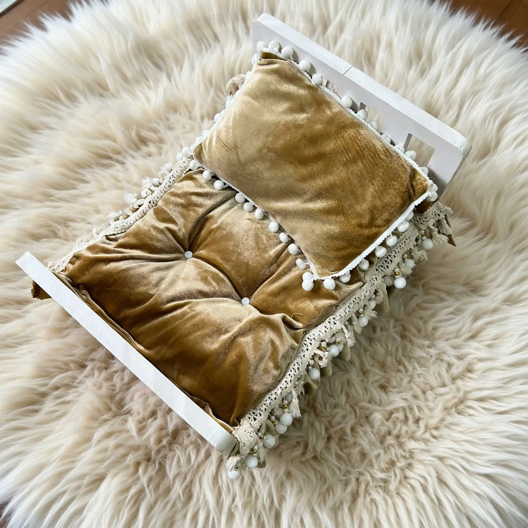 don-judy-juego-de-2-piezas-de-cojin-y-almohada-de-terciopelo-color-camel-con-adornos-de-pompones-para-fotografia-de-recien-nacidos-en-estudio
