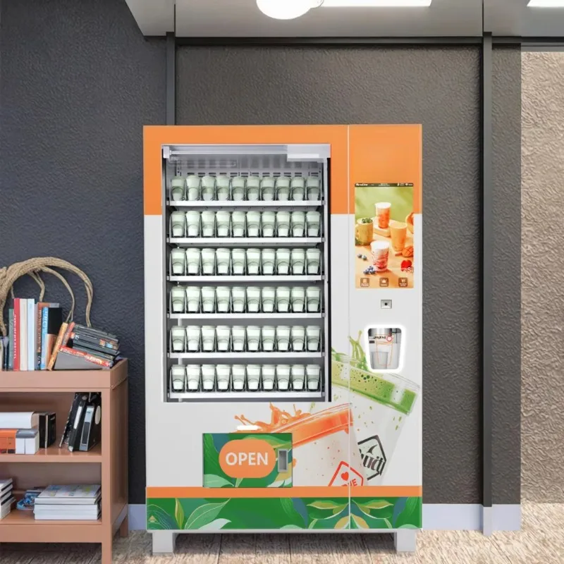 

Self Service Vending Machine Snack Beverage Dispenser Cashless Payment Smart Retail Business Equipment
