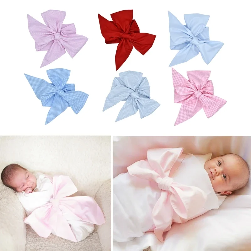 2018 Baby Photo Props Newborn Swaddle Sash Maternity Bow Sash Photography Accessories Infant Picture Outfits