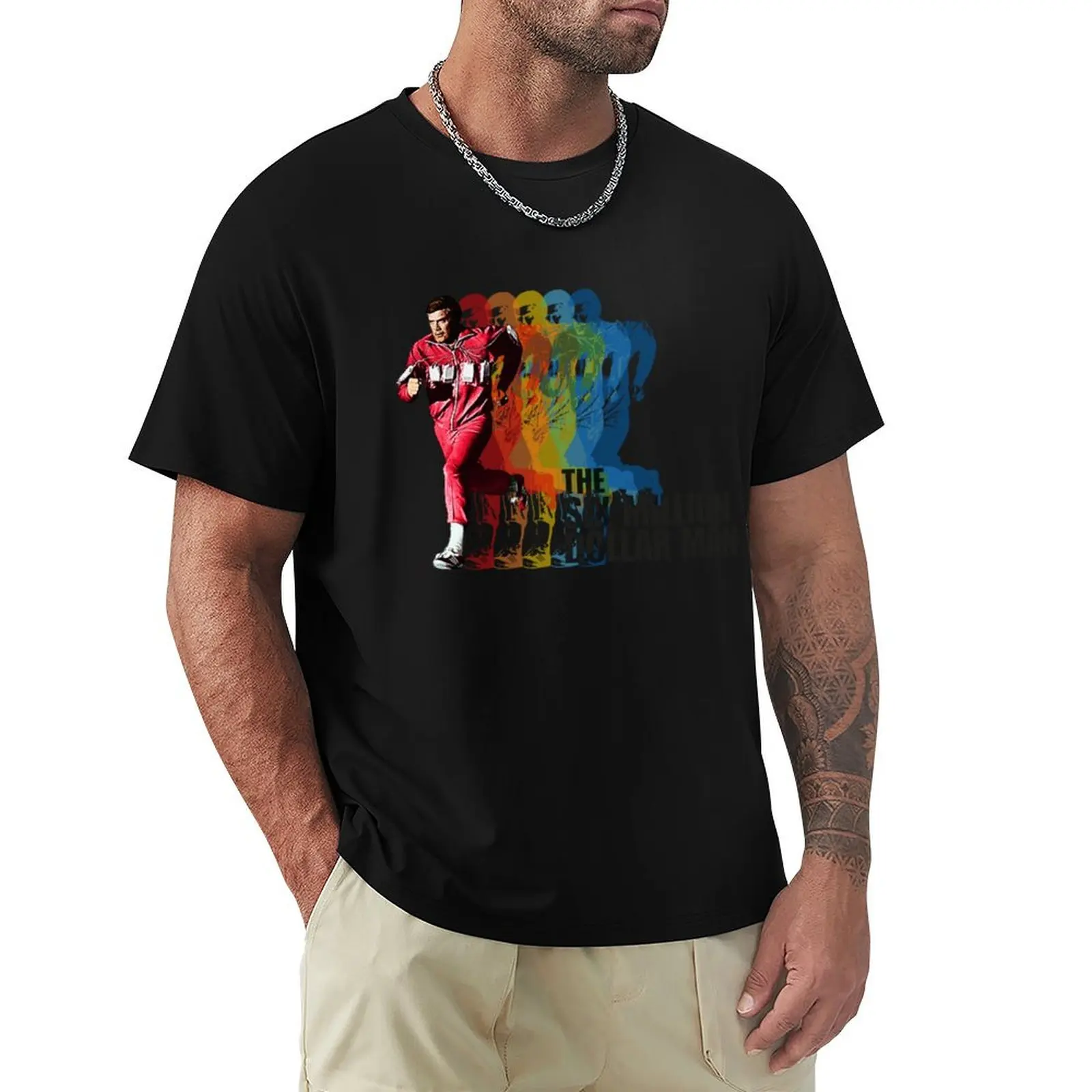 Six Million Dollar Man T-Shirt t shirts for man cotton funny T-Shirt