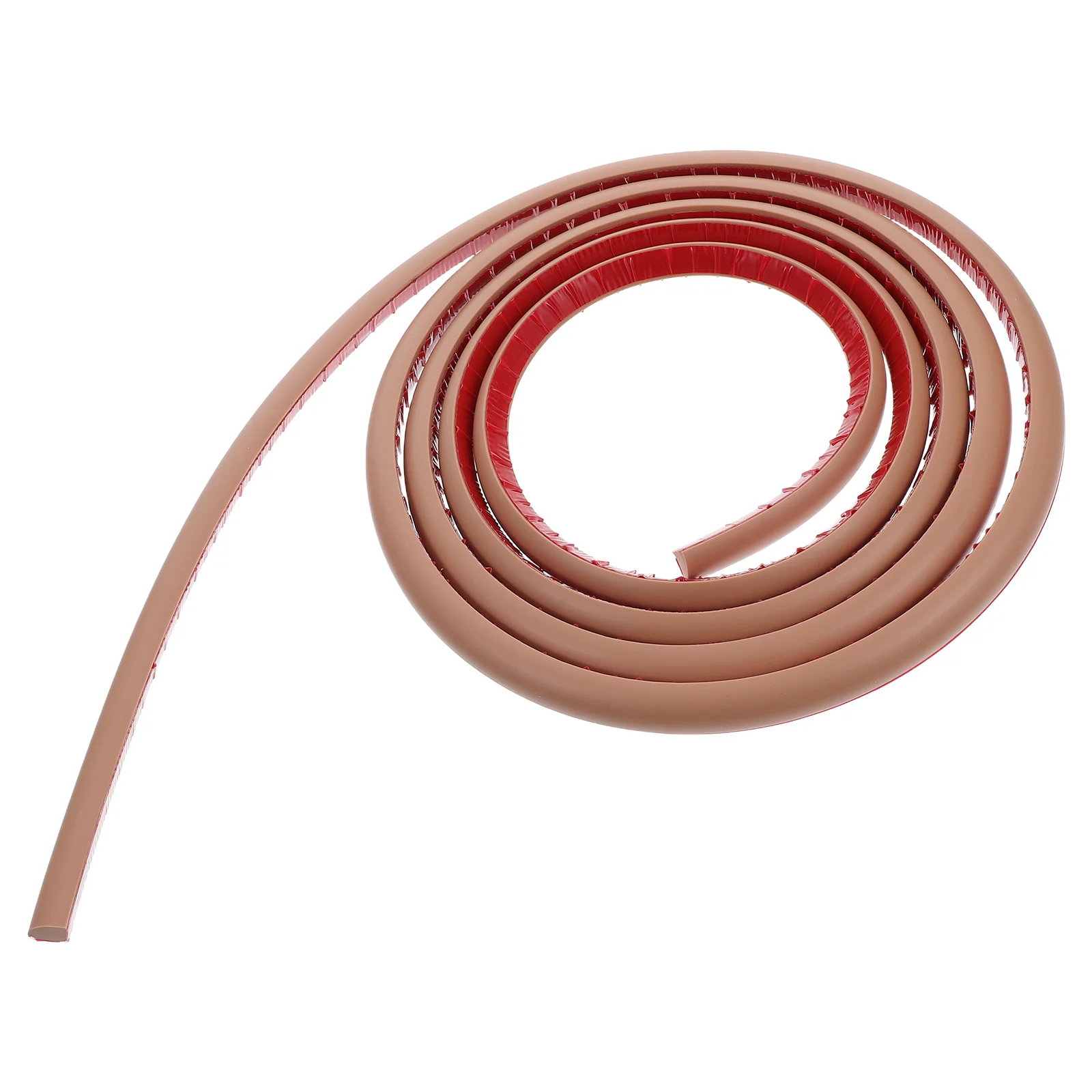 3 Meters Peel Stick Quarter Round Molding Trim Flexible Pvc Edge For Floors Stairs Corners Bathtub Wall Self Adhesive Bendable