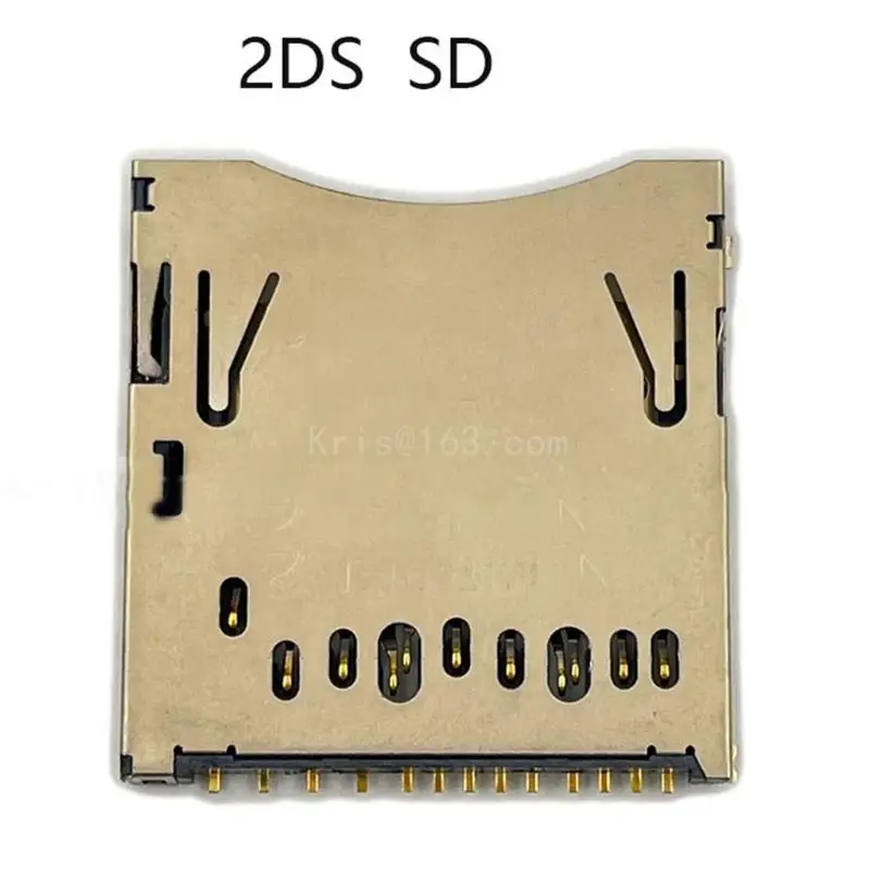 SD Game Card Reader Slot Tray Socket Board Connector For 2DS 3DS Console Accessories Replacement