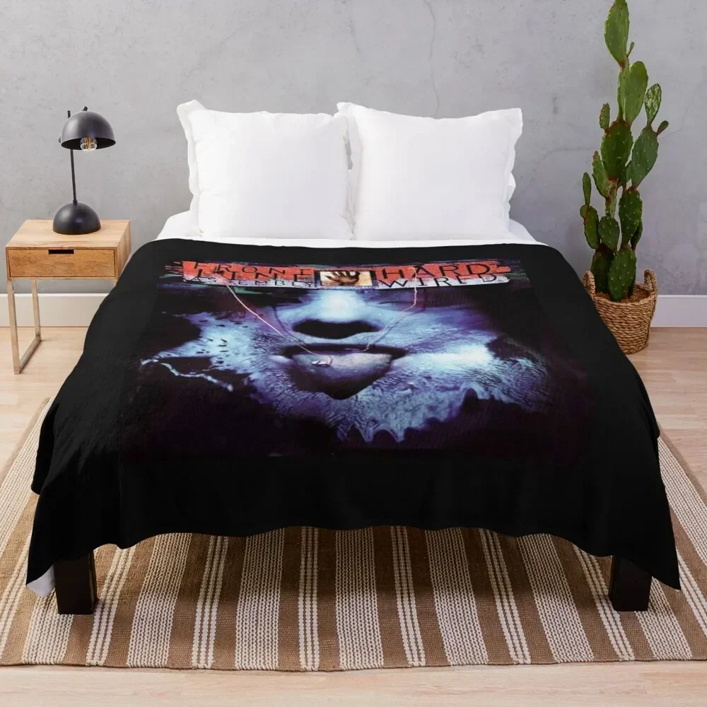 

FRONT LINE ASSEMBLY MUSIC ARTWORK Throw Blanket Multi Purpose Soft Warm Blanket for Home Travel
