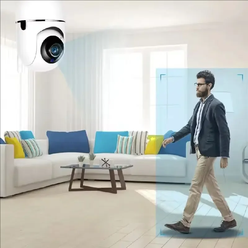 WiFi IP Camera: Smart Home Auto Tracking, 1080P, Full Night Vision, Wireless CCTV Baby Security