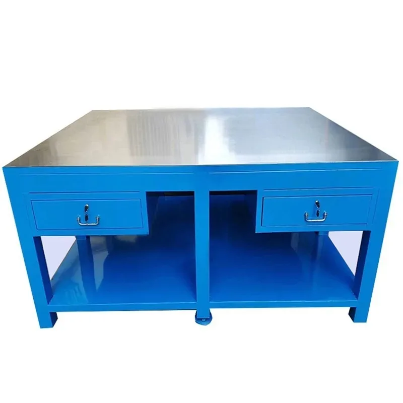 Heavy duty workbench Fitter bench Stainless steel console Die workbench Steel plate workbench Table Flying mold Tiger